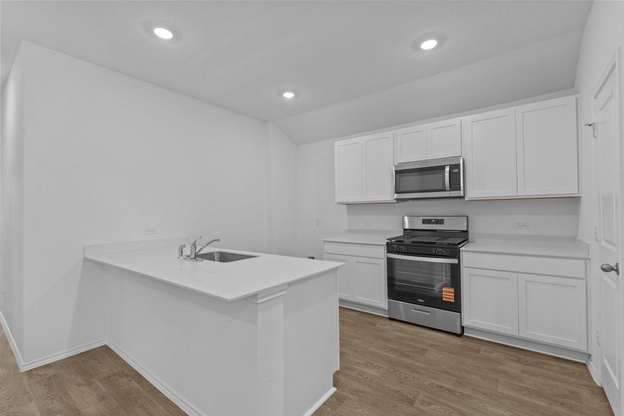 Furnished interior view inside a new home in Valverde, Bastrop (Image 10).