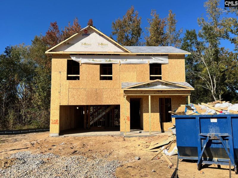 In-progress construction of a new home in Blythewood Farms, Blythewood, SC (Image 19).