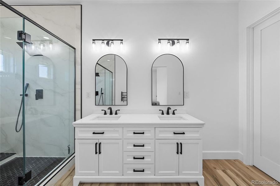 Furnished interior view inside a new home in , Parker (Image 29).