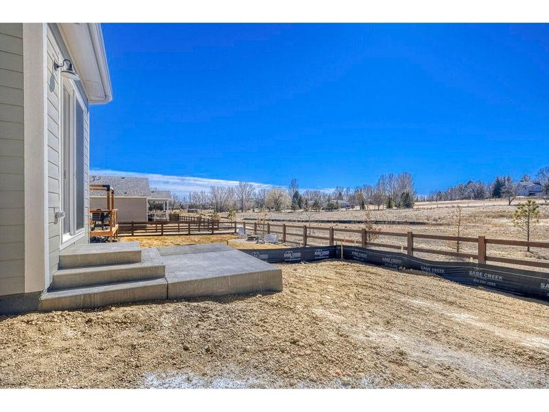 Exterior details and patio area of a home in , Fort Collins (Image 19).