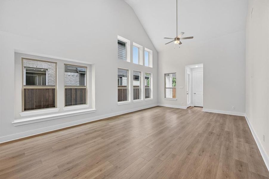 Spacious, unfurnished interior of a new home in Wellington, Haslet (Image 18).