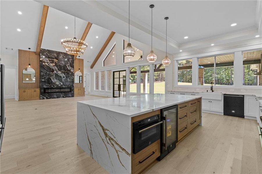 Furnished interior view inside a new home in , Monroe (Image 8).