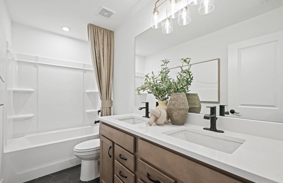 Furnished interior view inside a new home in Briar Creek, Atlanta (Image 10).