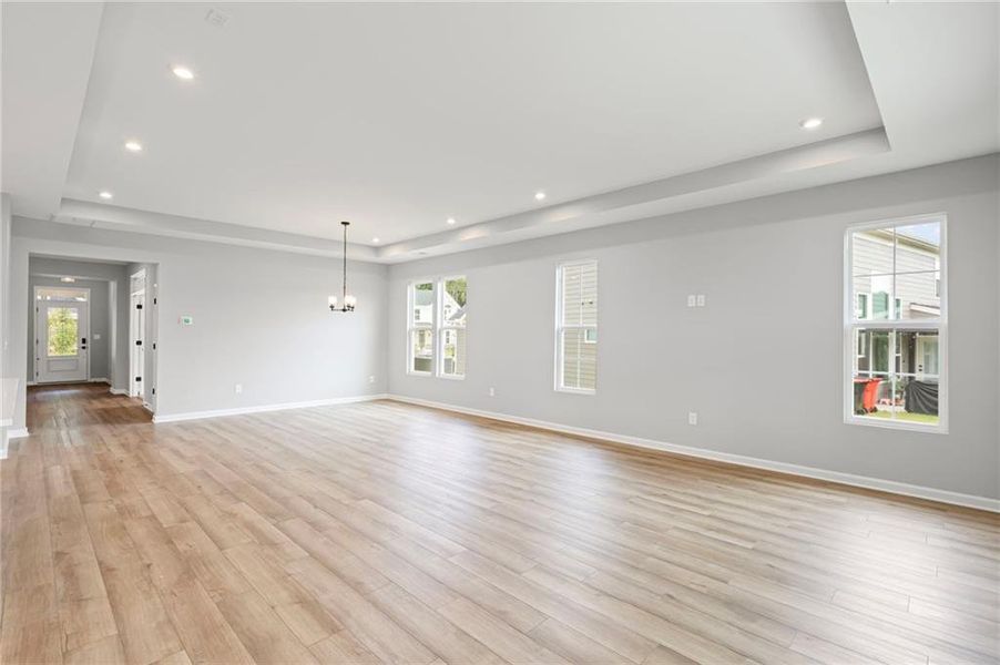 Spacious, unfurnished interior of a new home in The Reserve At Liberty Park, Braselton (Image 24). Spacious, unfurnished interior of a new home in The Reserve At Liberty Park, Braselton (Image 24).