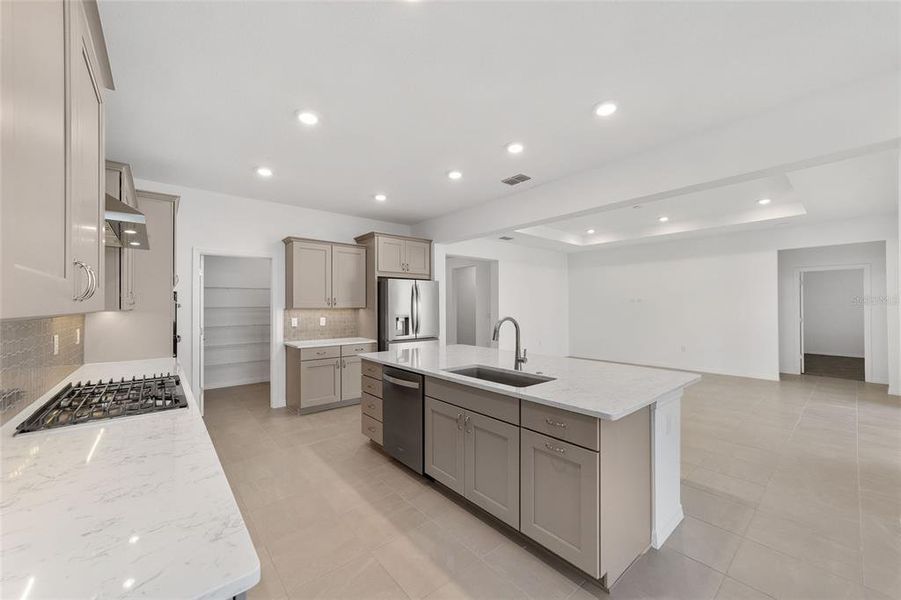 Furnished interior view inside a new home in Calesa Township, Ocala (Image 9). Furnished interior view inside a new home in Calesa Township, Ocala (Image 9).