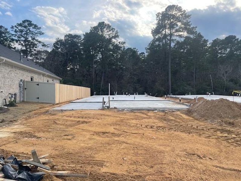 Site preparation for new homesites in Audubon, Magnolia (Image 5). Site preparation for new homesites in Audubon, Magnolia (Image 5).
