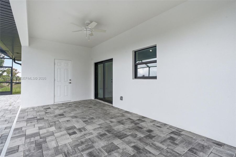 Exterior details and patio area of a home in , Cape Coral (Image 23). Exterior details and patio area of a home in , Cape Coral (Image 23).