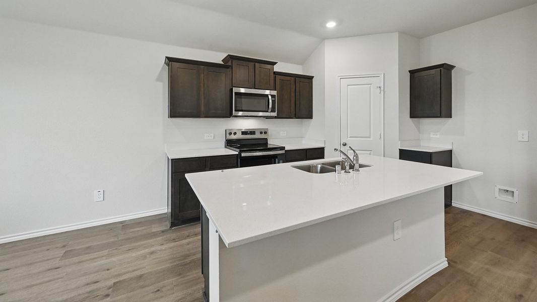 Furnished interior view inside a new home in Oak Valley Estates, Bullard (Image 9).