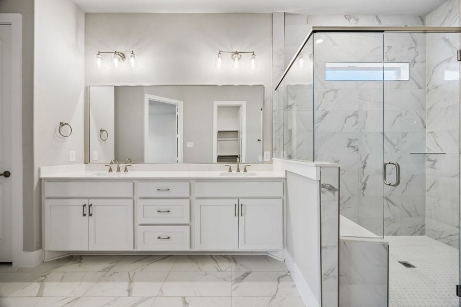 Furnished interior view inside a new home in Rainwater Crossing, Celina (Image 11).