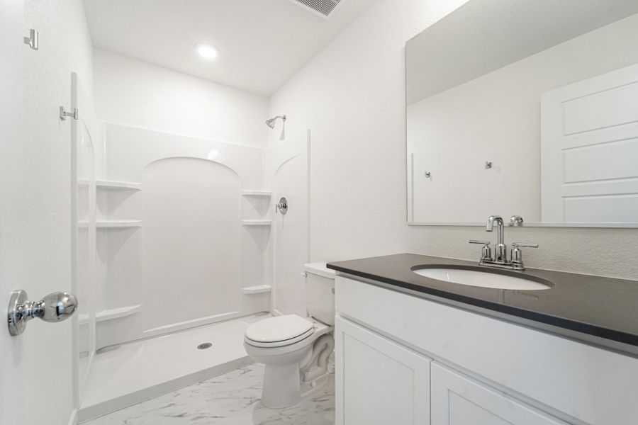 Furnished interior view inside a new home in Liberty Draw, Evans (Image 7).