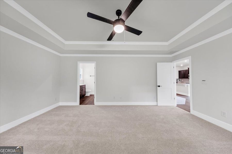 Spacious, unfurnished interior of a new home in Canterbury Villas, Carrollton (Image 33). Spacious, unfurnished interior of a new home in Canterbury Villas, Carrollton (Image 33).