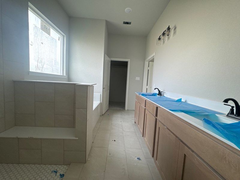 In-progress construction of a new home in Terra Escalante, Blue Ridge, TX (Image 16).