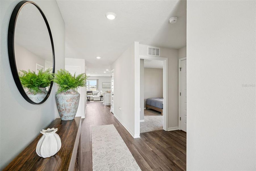 Furnished interior view inside a new home in Leoma's Landing, Lake Wales (Image 27).