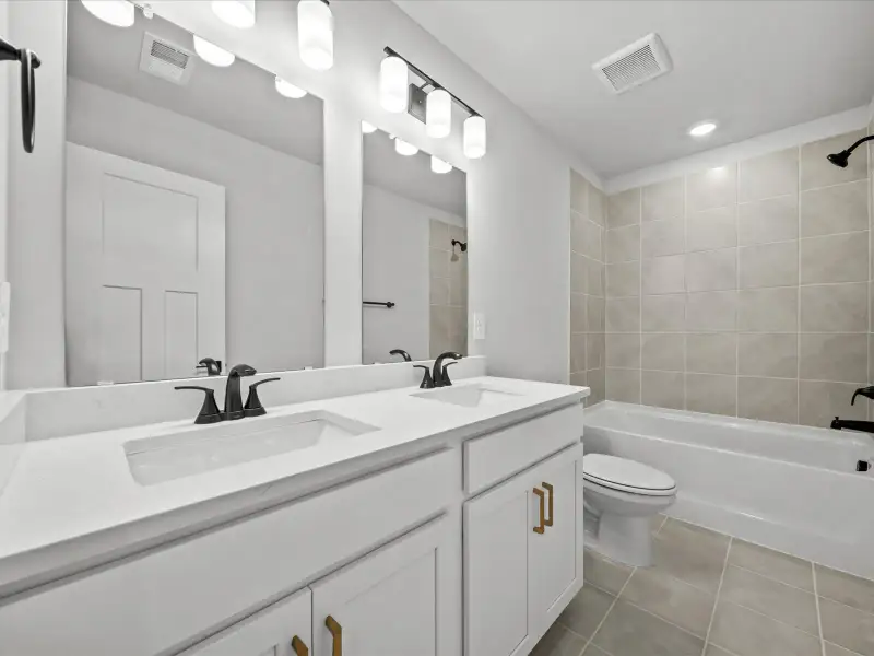 Furnished interior view inside a new home in Cedar Shoals - Signature Collection, Piedmont (Image 8).