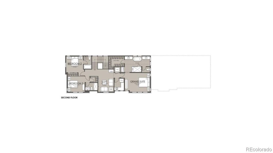 Upper Level Floor Plan Upper Level Floor Plan