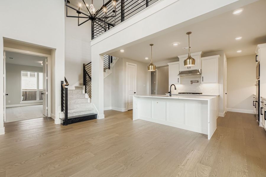 Sunlit Breakfast Nook Adjacent to Kitchen| Plan 1581 | Representative Photo