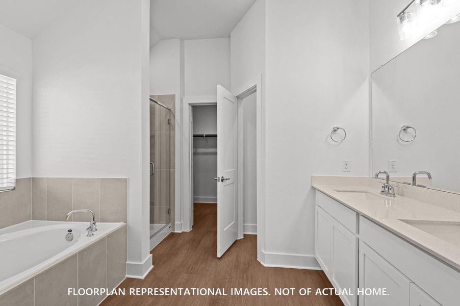 Furnished interior view inside a new home in Lone Star Landing, Montgomery (Image 5). Furnished interior view inside a new home in Lone Star Landing, Montgomery (Image 5).