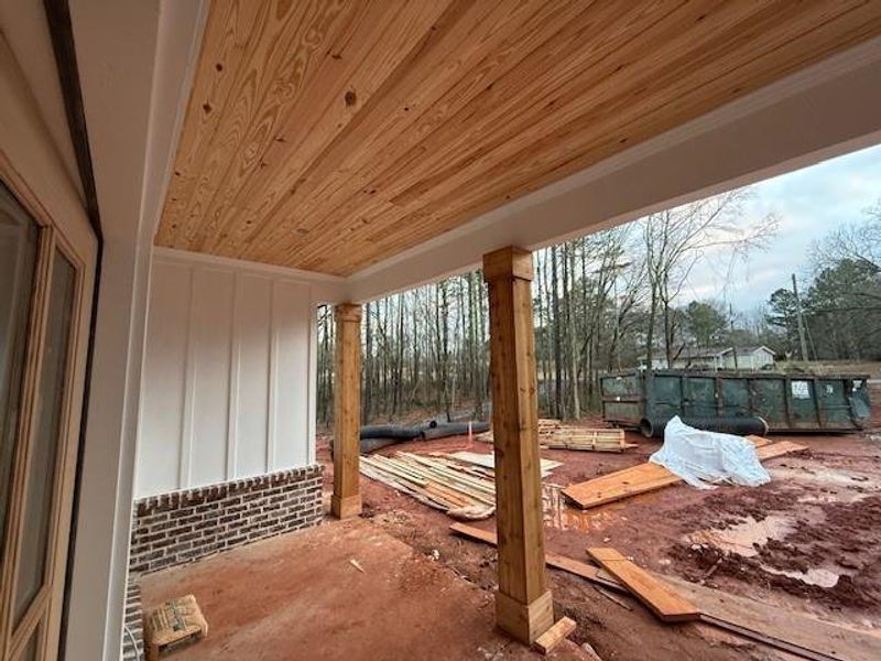 In-progress construction of a new home in , Temple, GA (Image 15).