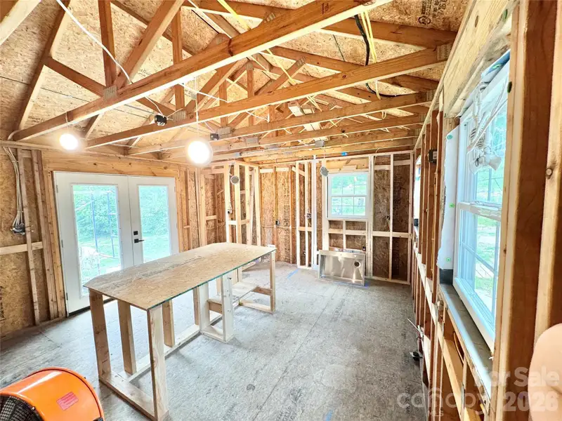 In-progress construction of a new home in , Granite Falls, NC (Image 9).