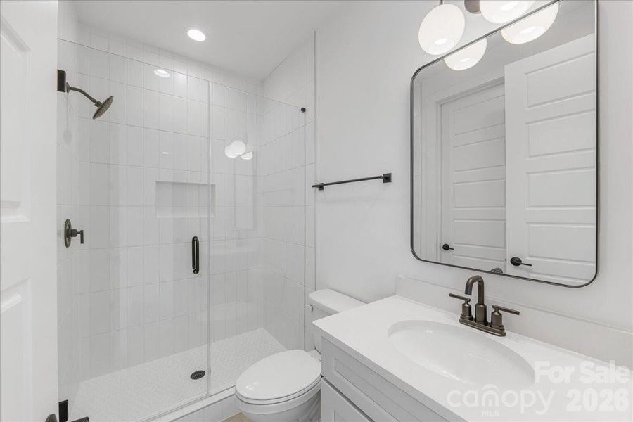 Furnished interior view inside a new home in , Charlotte (Image 28). Furnished interior view inside a new home in , Charlotte (Image 28).