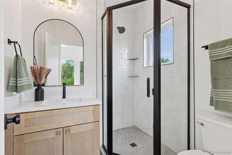 Furnished interior view inside a new home in , Denver (Image 8).