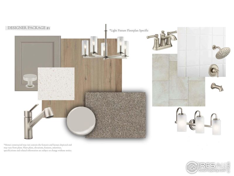 Sample of building materials used in homes in Cordovan, Longmont (Image 3). Sample of building materials used in homes in Cordovan, Longmont (Image 3).