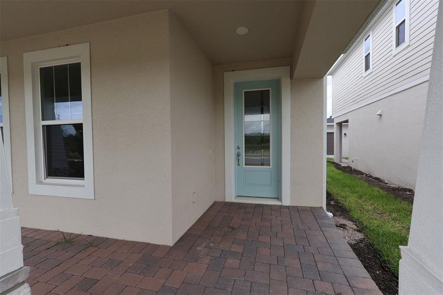 Exterior details and patio area of a home in Center Lake on the Park, St. Cloud (Image 30).