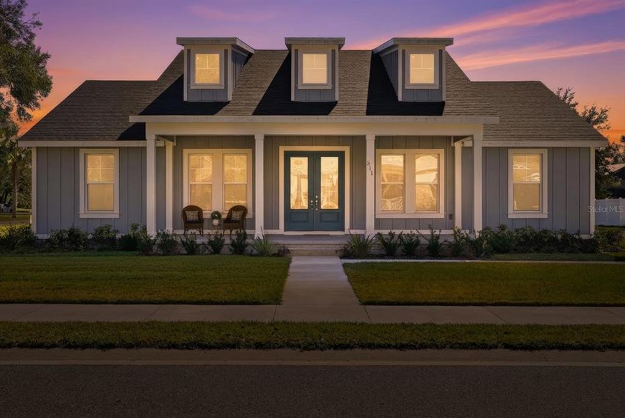 Front exterior of a new home in , Lake Helen, FL, highlighting curb appeal (Image 31).