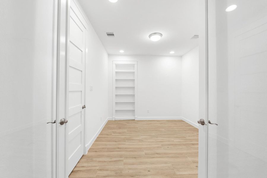 Office with safe room