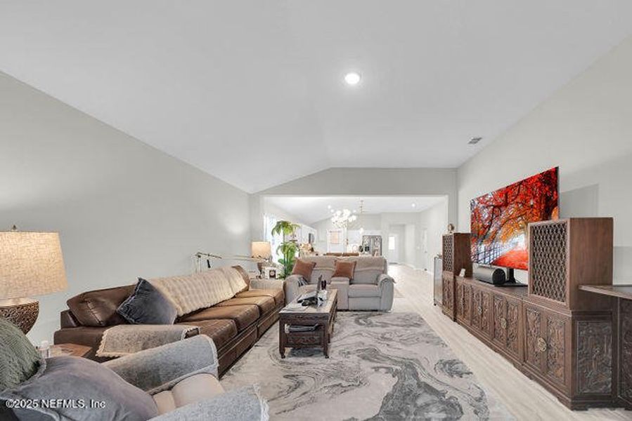 Furnished interior view inside a new home in Edinburgh Village, Jacksonville (Image 31). Furnished interior view inside a new home in Edinburgh Village, Jacksonville (Image 31).