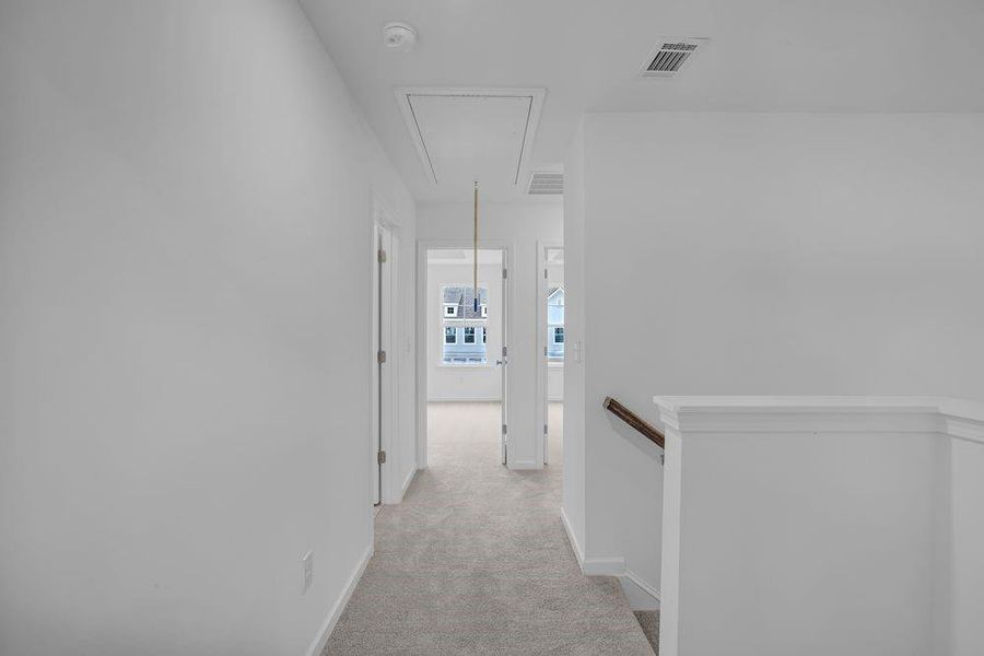 Spacious, unfurnished interior of a new home in Auburn Glen Towns, Dacula (Image 28).