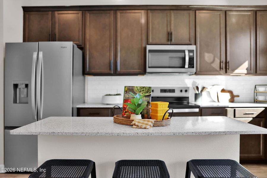 Furnished interior view inside a new home in Baxley Villas, Middleburg (Image 9).