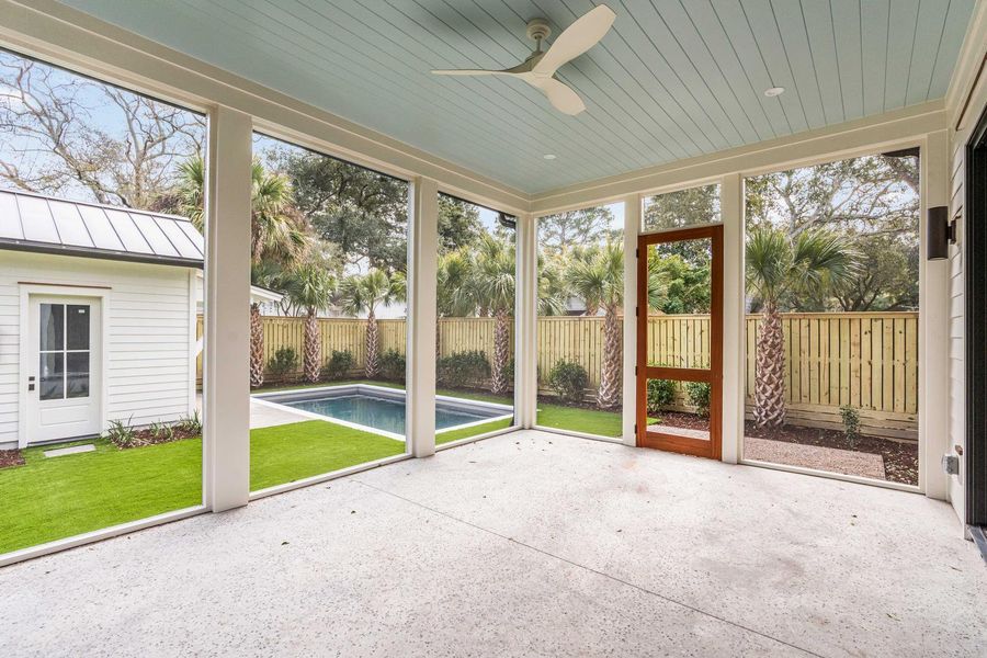 Exterior details and patio area of a home in , Mount Pleasant (Image 4).