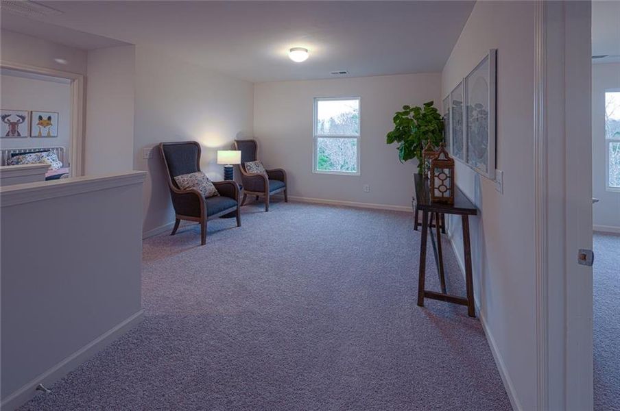 Furnished interior view inside a new home in , Macon (Image 9).