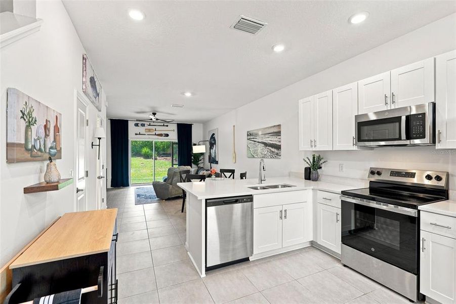 Furnished interior view inside a new home in , Bradenton (Image 10). Furnished interior view inside a new home in , Bradenton (Image 10).