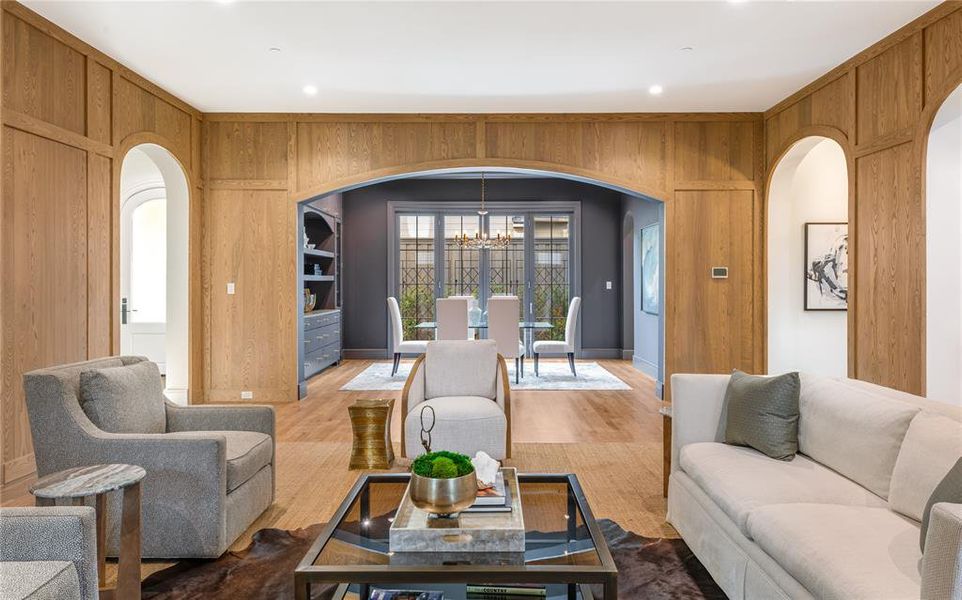 Furnished interior view inside a new home in , University Park (Image 12). Furnished interior view inside a new home in , University Park (Image 12).