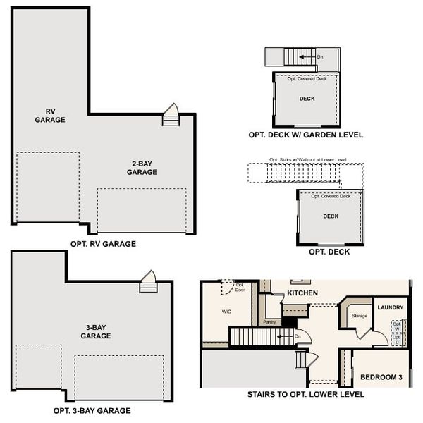 2D floor plan layout of this home in Spring Valley Ranch, Elizabeth, CO (Image 3).
