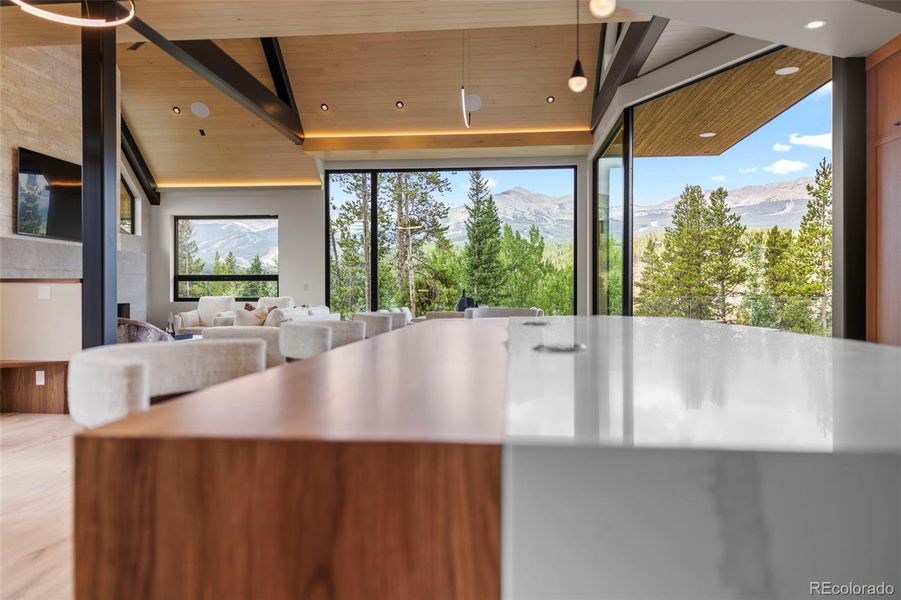 Furnished interior view inside a new home in , Breckenridge (Image 33).