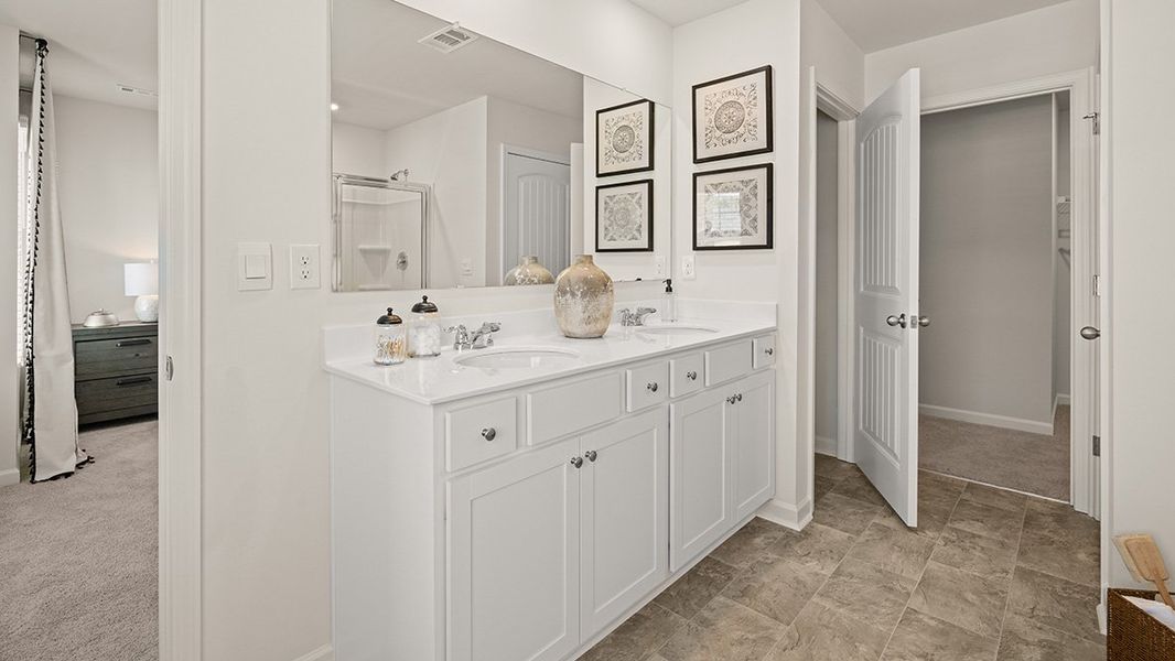 Furnished interior view inside a new home in Mountain Park, Dahlonega (Image 31). Furnished interior view inside a new home in Mountain Park, Dahlonega (Image 31).