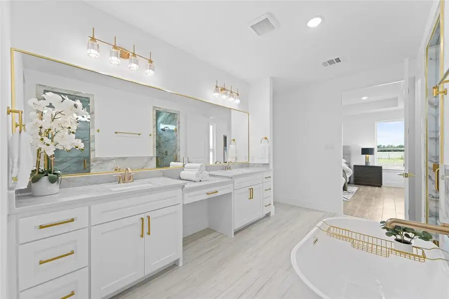 Furnished interior view inside a new home in , Caddo Mills (Image 29).