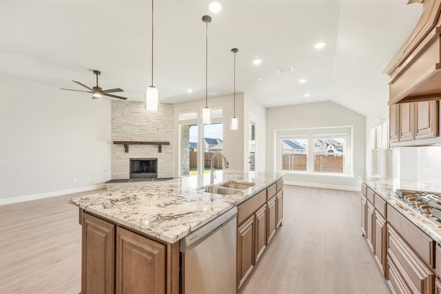 Furnished interior view inside a new home in Eagle Glen 50, Alvarado (Image 17).