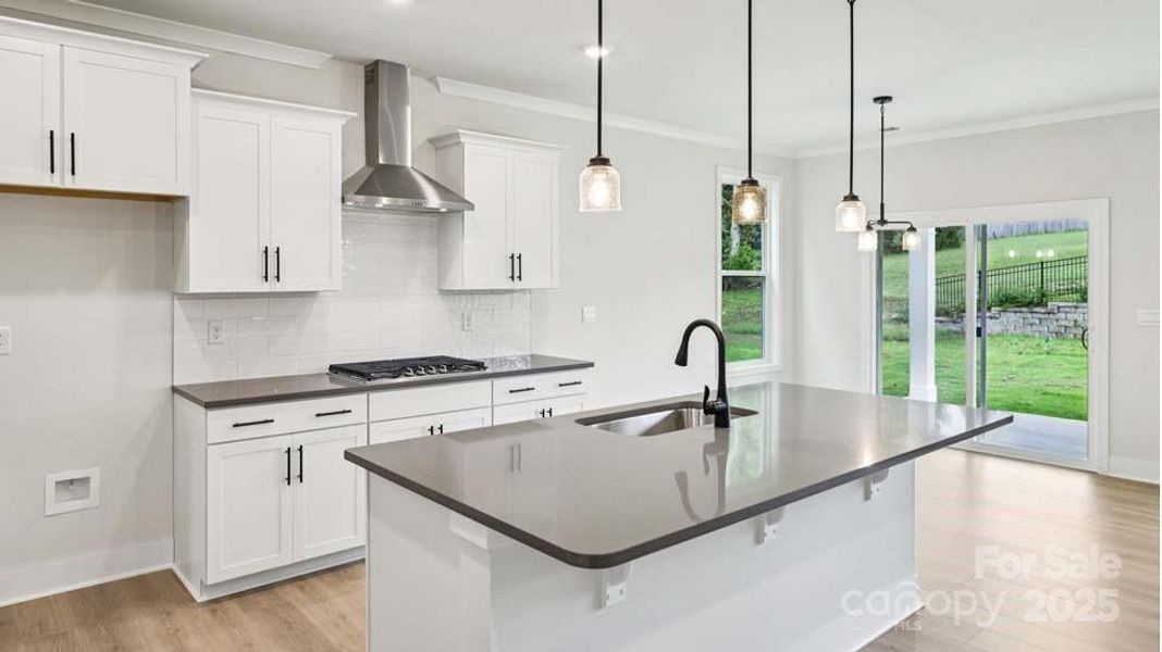 Furnished interior view inside a new home in , Mooresville (Image 2).