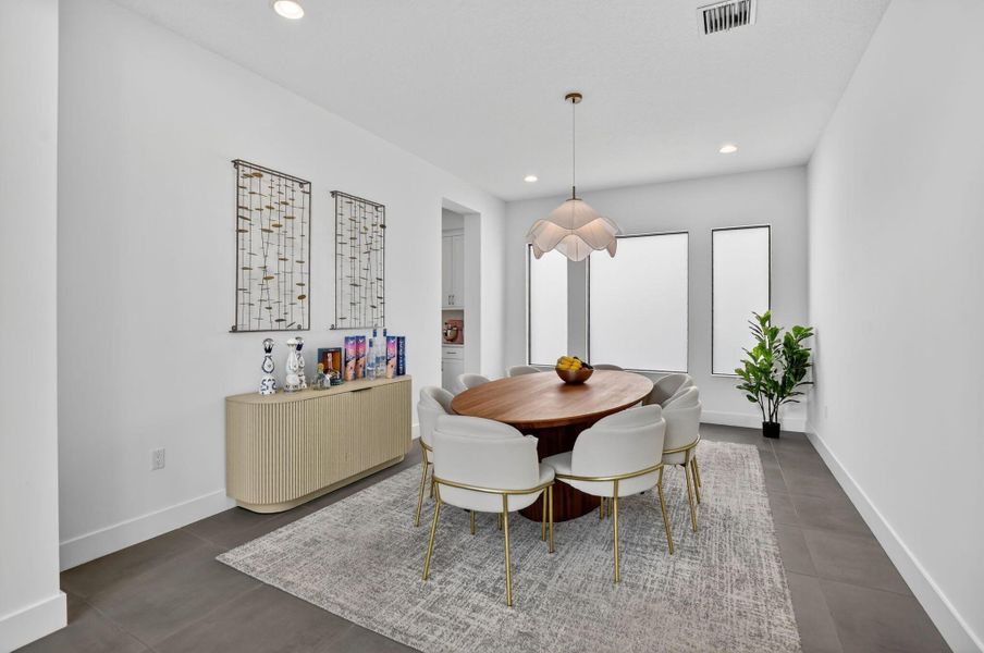 Furnished interior view inside a new home in , Boca Raton (Image 14).