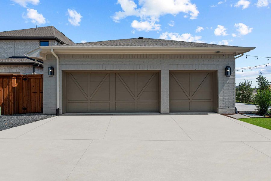 Representative exterior details of a home built from the The Hambleton by David Weekley Homes in Karis - Village Series, Crowley (Image 3). Representative exterior details of a home built from the The Hambleton by David Weekley Homes in Karis - Village Series, Crowley (Image 3).