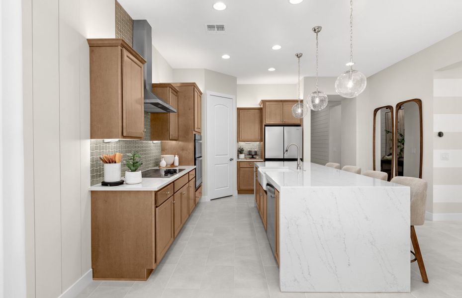 Representative furnished interior of a home built from the Haskell by Pulte Homes in Regent Hills - Meadow Series, Buckeye (Image 5).