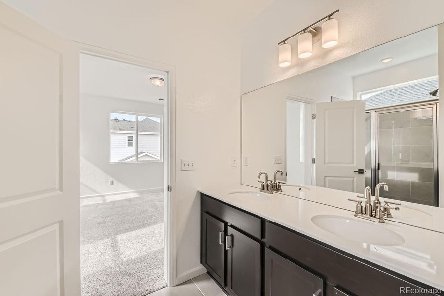 Furnished interior view inside a new home in Wolf Creek Run, Strasburg (Image 9).
