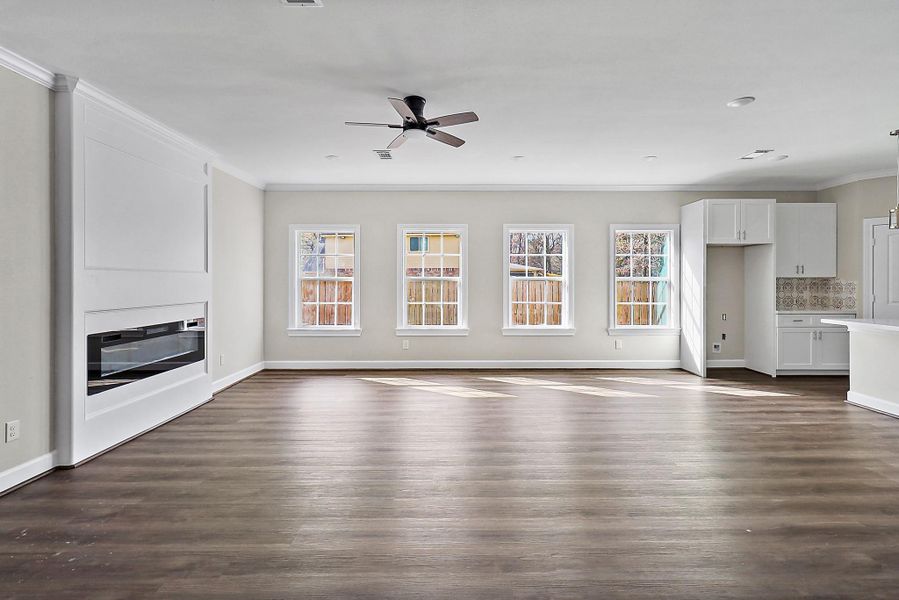 Spacious, unfurnished interior of a new home in , Crosby (Image 11).