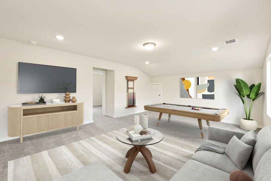 Photo is not of the actual home but is an inspirational photo of builder’s model home and may depict options, furnishings, and/or decorator features that are not included. Photo is not of the actual home but is an inspirational photo of builder’s model home and may depict options, furnishings, and/or decorator features that are not included.