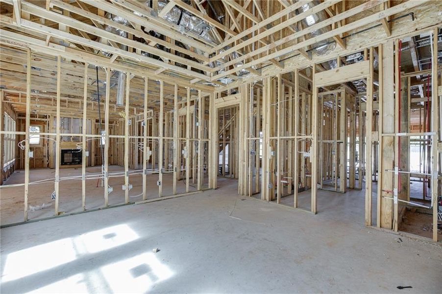 In-progress construction of a new home in , Statham, GA (Image 10).