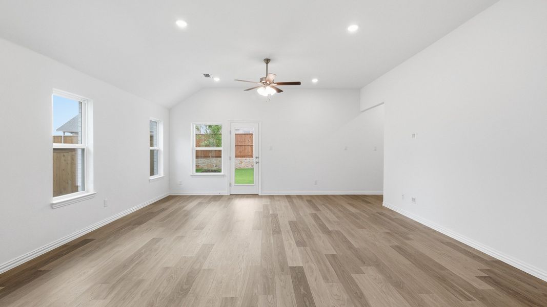Furnished interior view inside a new home in Anna Ranch, Anna (Image 26).